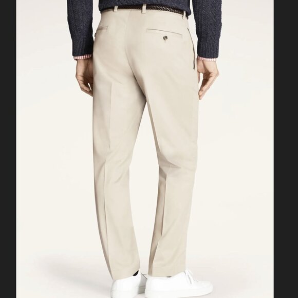 Brooks Brothers Men's Advantage Clark Chinos W38L32 - Picture 2 of 9